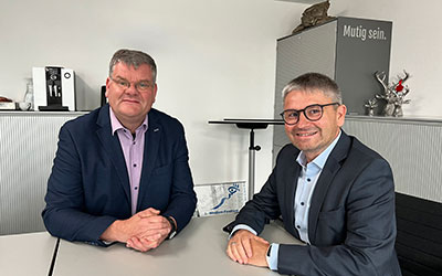 Prof. Michael Hoyer, Trainer und Coach für erfolgreiche Kommunikation, und Frank Bonath, FDP-Politiker und MdL von Baden-Württemberg.